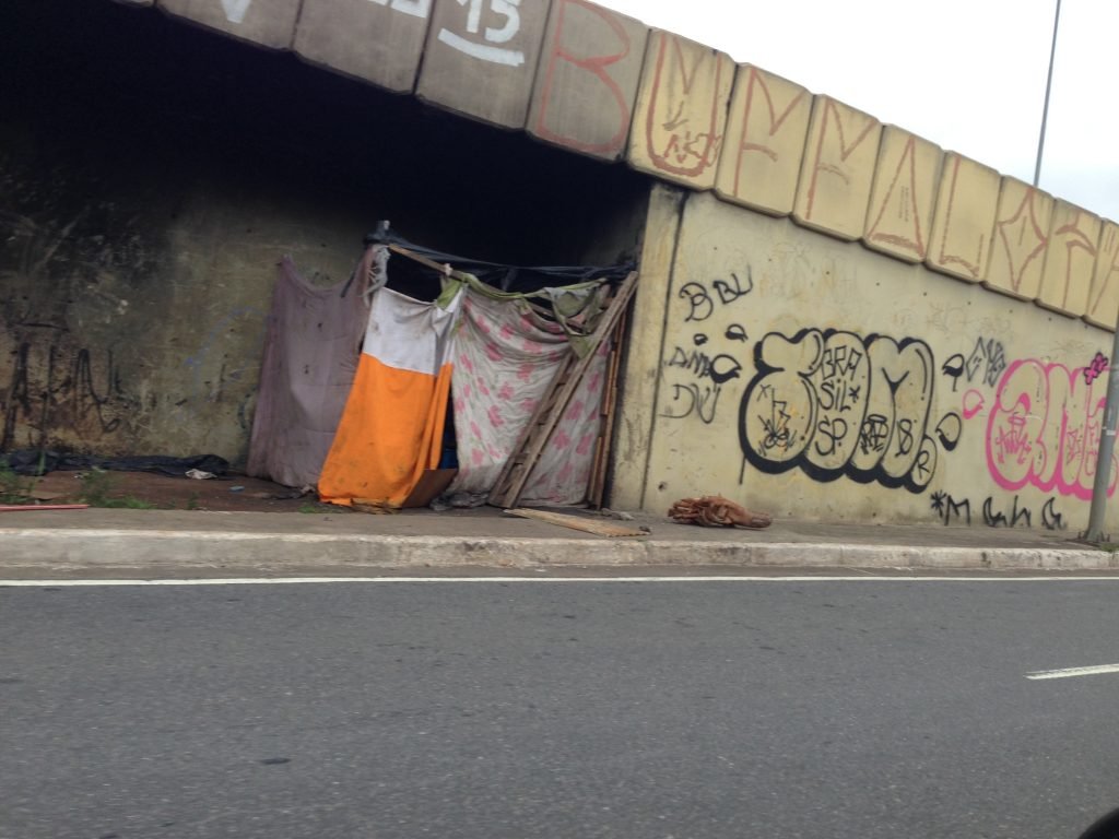 Moradores de rua em Itaquera