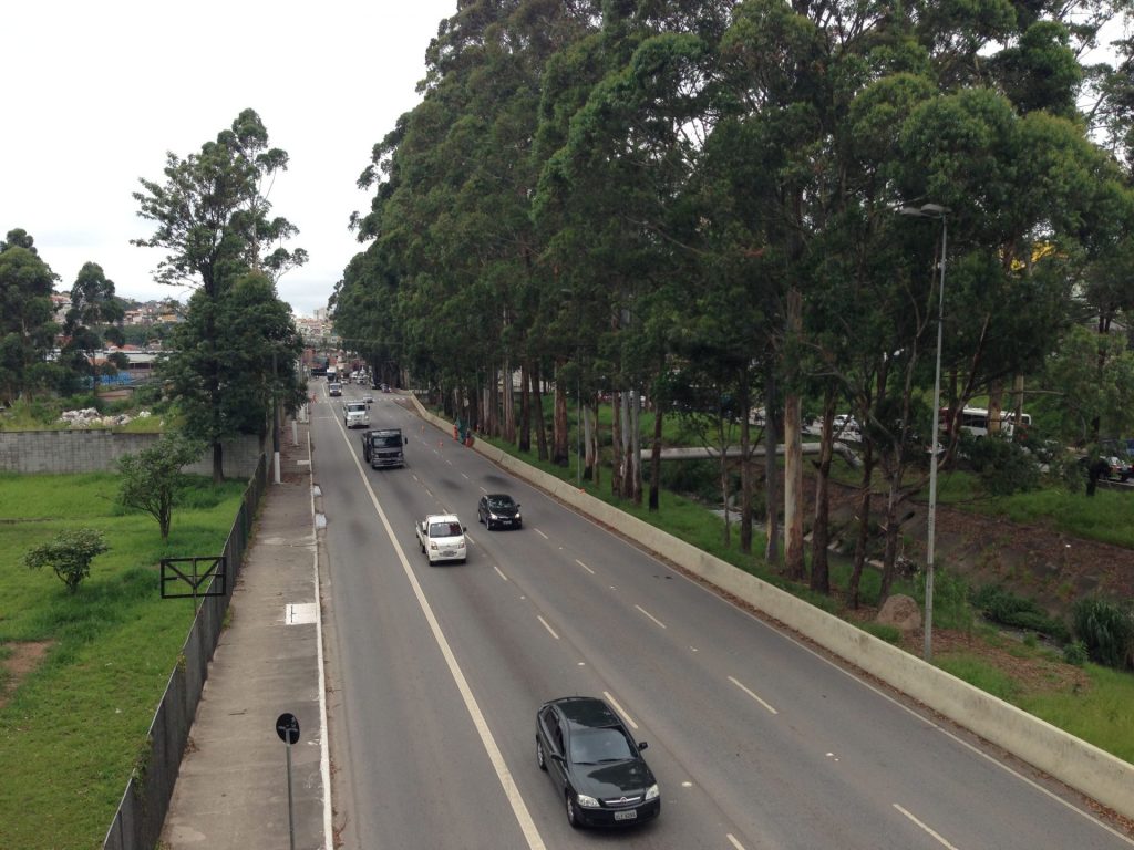 A importante Av. Jacu-Pêssego está com problemas de manutenção em: iluminação, asfalto, canteiros e nas muretas