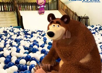 O Parque Temático Masha e o Urso é baseado no desenho animado
