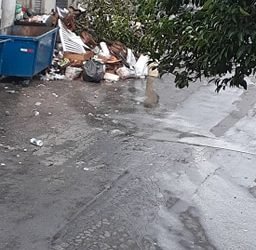 O problema acontece na Avenida Antônio de Sousa Queiroz