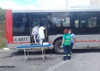 Motorista levou ônibus até o Hospital Cidade Tiradentes