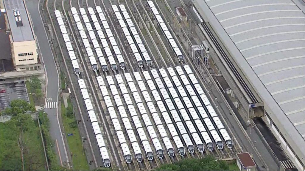 Já são mais de dez dias com as estações fechadas - Foto Reprodução TV Globo