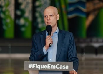 O prefeito Bruno Covas apoia as medidas adotadas pelo governo do Estado de SP