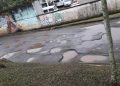 Trecho que liga o portão 3 ao estacionamento do Parque do Carmo