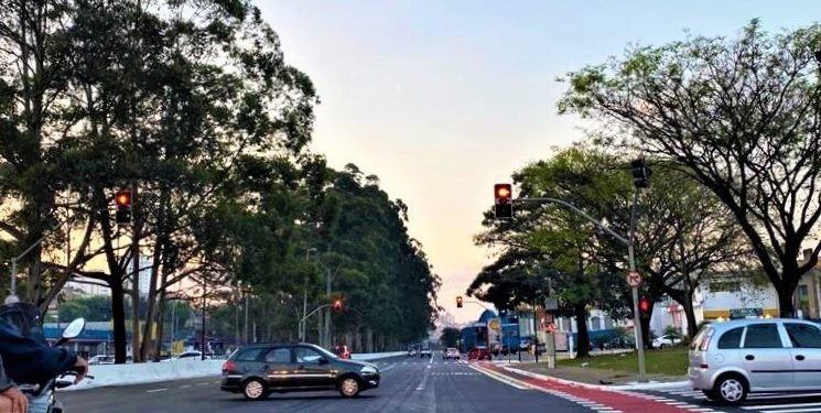 Ciclofaixa da Avenida Jacu-Pêssego