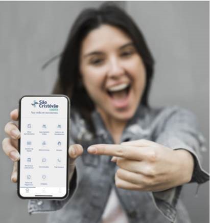 Aplicativo já está sendo utilizado pelos pacientes do Grupo São Cristóvão