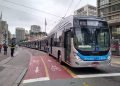 A cidade conta, atualmente, com 219 ônibus elétricos, sendo 201 trólebus e 18 movidos a bateria