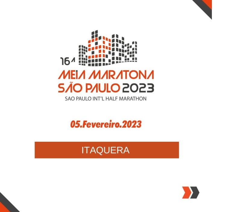 A 16ª Meia Maratona de São Paulo vai acontecer em Itaquera