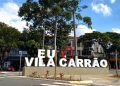 Praça ganha letreiro