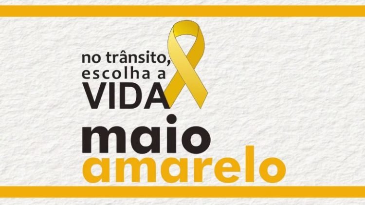Campanha visa à segurança no trânsito em maio