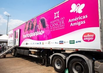 A carreta da mamografia segue até o dia 9 de novembro no Itaim Paulista