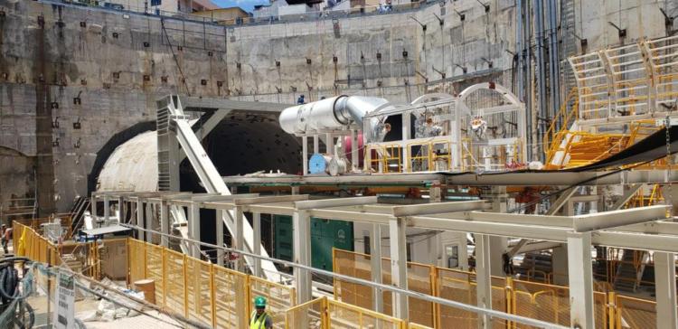 Tatuzão iniciou a operação em novembro de 2023 para escavar e construir os túneis entre Vila Prudente e Penha