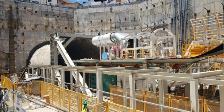 Tatuzão iniciou a operação em novembro de 2023 para escavar e construir os túneis entre Vila Prudente e Penha