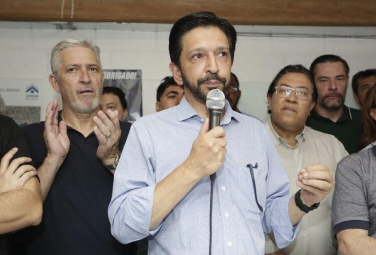 O prefeito Ricardo Nunes estará nesta terça-feira em São Mateus, na Zona Leste