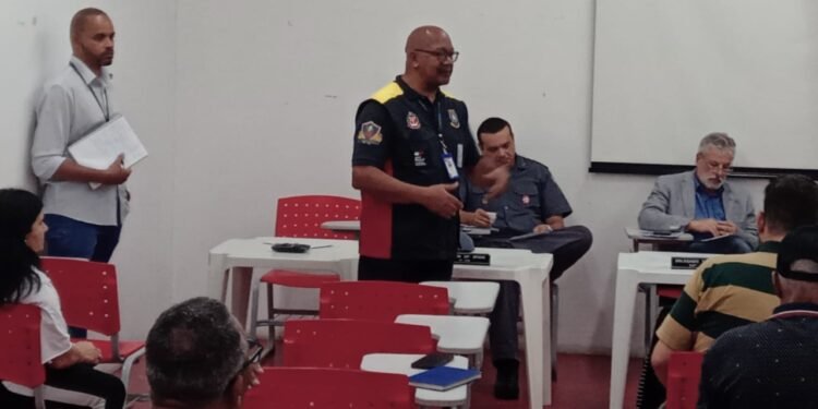 O presidente Odair Bento do Nascimento