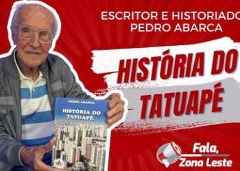 O historiador Pedro Abarca e a sua paixão pelo Tatuapé