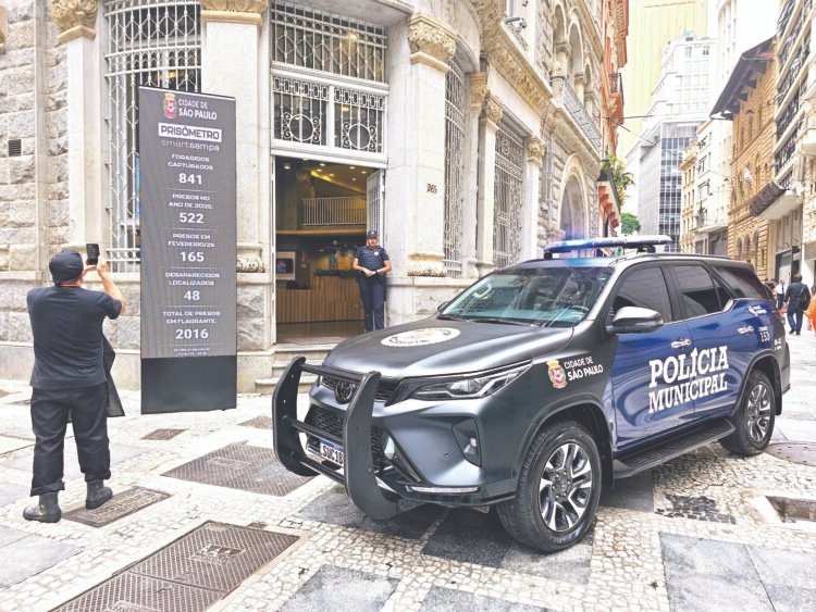 Prisômetro do Smart Sampa ultrapassa 2 mil prisões em flagrante