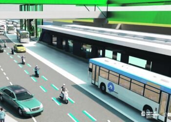Radial Leste recebe obras do BRT com corredor central e Faixa Azul para motociclistas