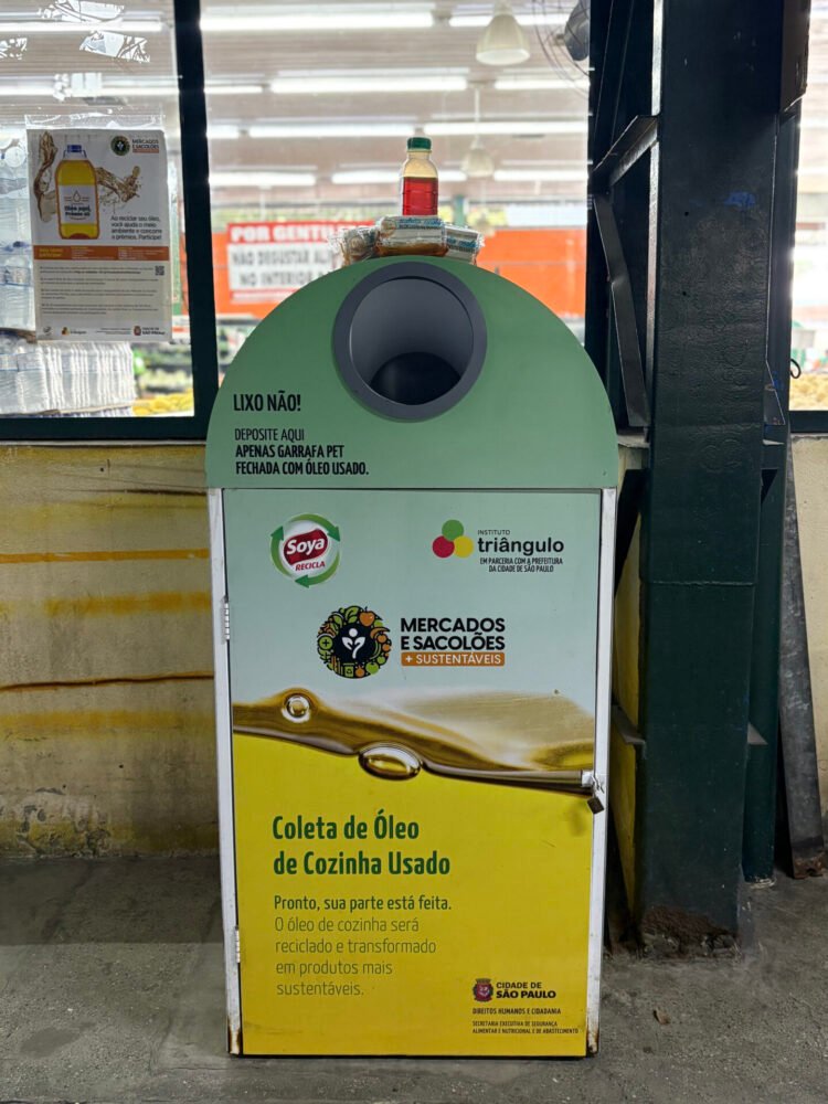 Reciclagem evita contaminação