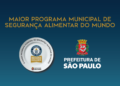 A Prefeitura SP recebeu o título do GUINNESS WORLD RECORDS™