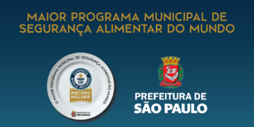 A Prefeitura SP recebeu o título do GUINNESS WORLD RECORDS™