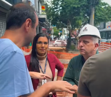 Obras viárias na Penha avançam