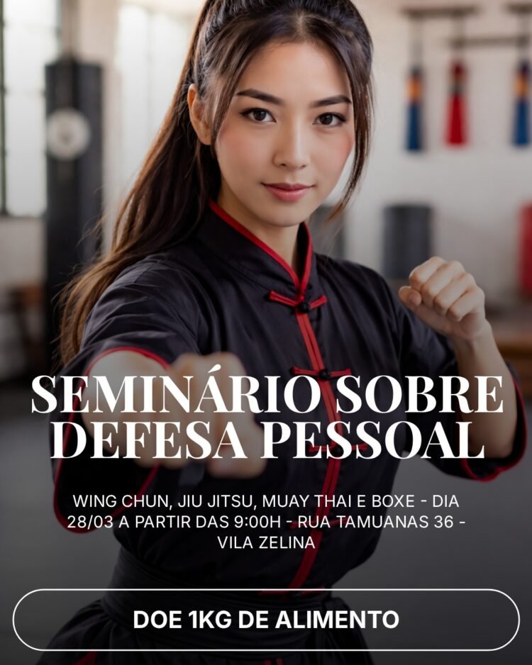 Seminário fortalece defesa pessoal feminina na Vila Zelina