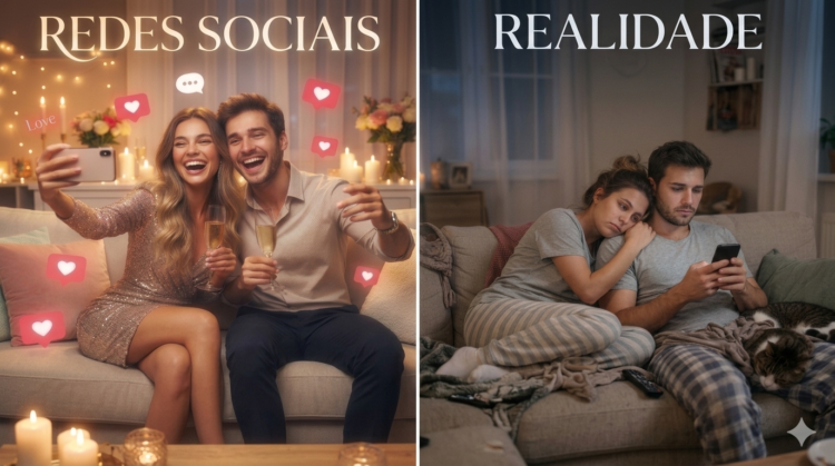 Relacionamentos: Realidade x Redes Sociais