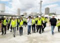 Prefeito Ricardo Nunes visita obras do BRT Aricanduva e da estação Aricanduva do Metrô