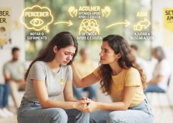 Setembro Amarelo reforça a importância de perceber, acolher e agir diante do sofrimento emocional