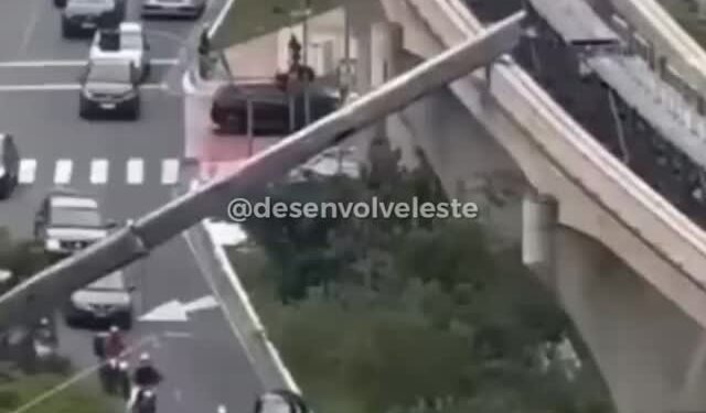 Acidente na Linha 15-Prata
