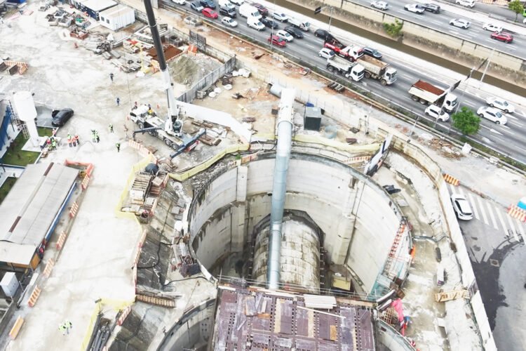 Tatuzão do Metrô vence trecho crítico sob o Córrego Aricanduva na Linha 2-Verde