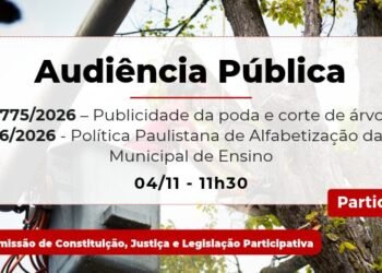 CCJ debaterá projetos sobre poda de árvores e alfabetização em audiência pública no dia 4
