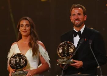 Harry Kane e Alexia Putellas vencem prêmio Bola de Ouro de 2026