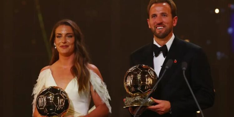 Harry Kane e Alexia Putellas vencem prêmio Bola de Ouro de 2026