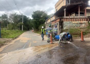 Obras de saneamento beneficiam 1,6 mil moradores do bairro Capuava, em São José dos Campos